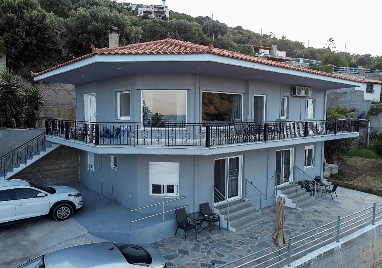 Aegean Beachfront Petriaí Kültér fotó