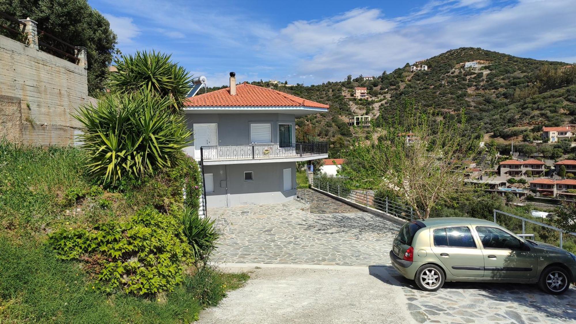 Aegean Beachfront Petriaí Kültér fotó