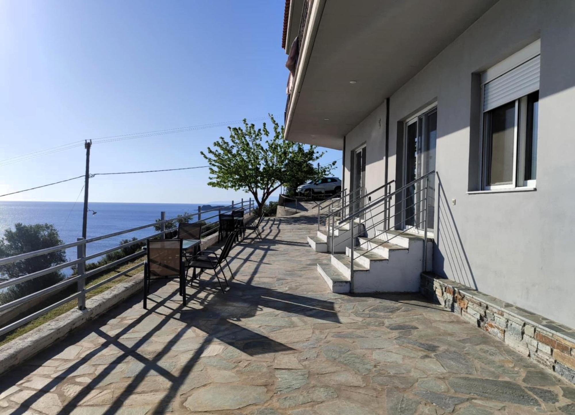 Aegean Beachfront Petriaí Kültér fotó