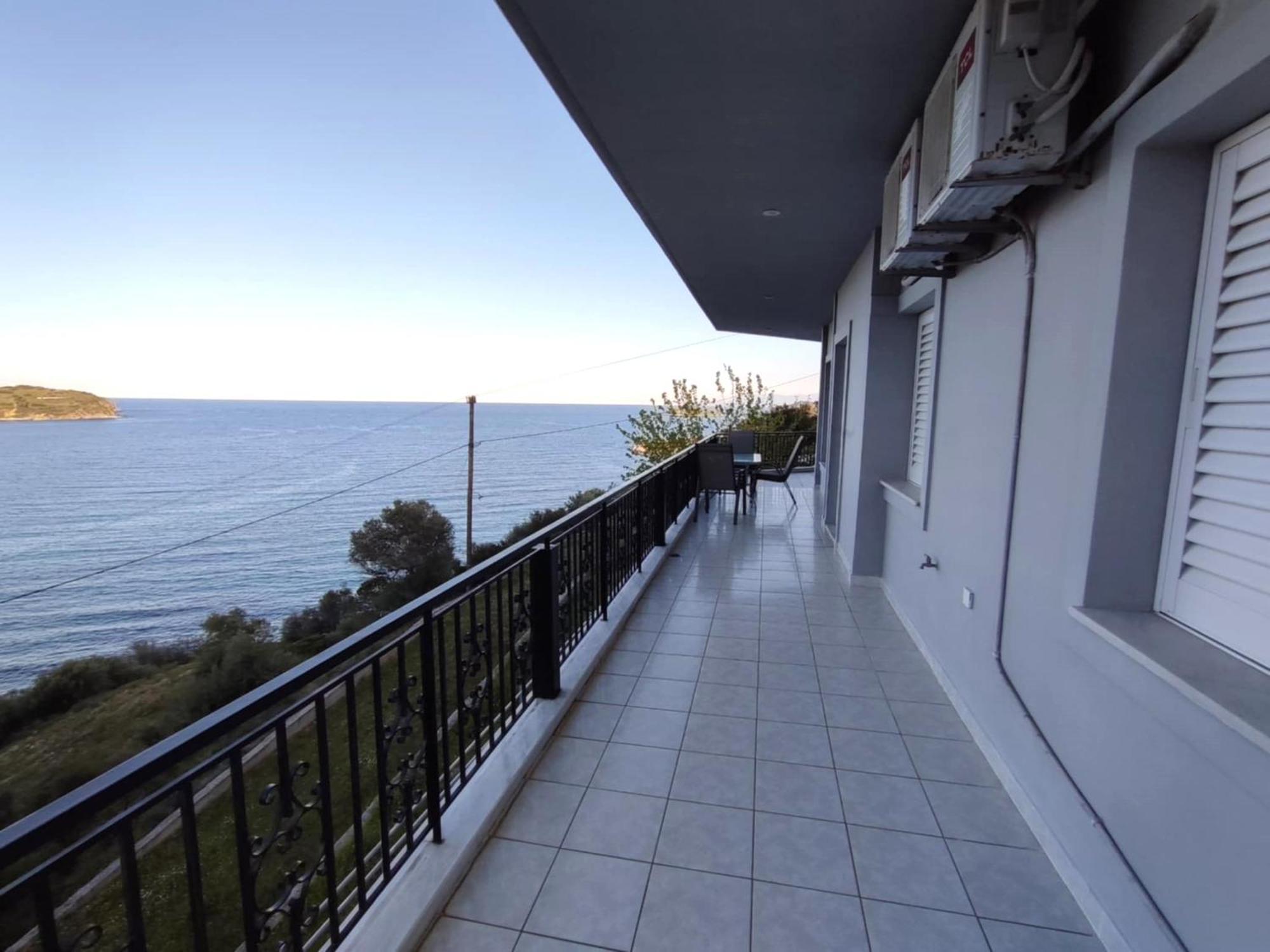 Aegean Beachfront Petriaí Kültér fotó