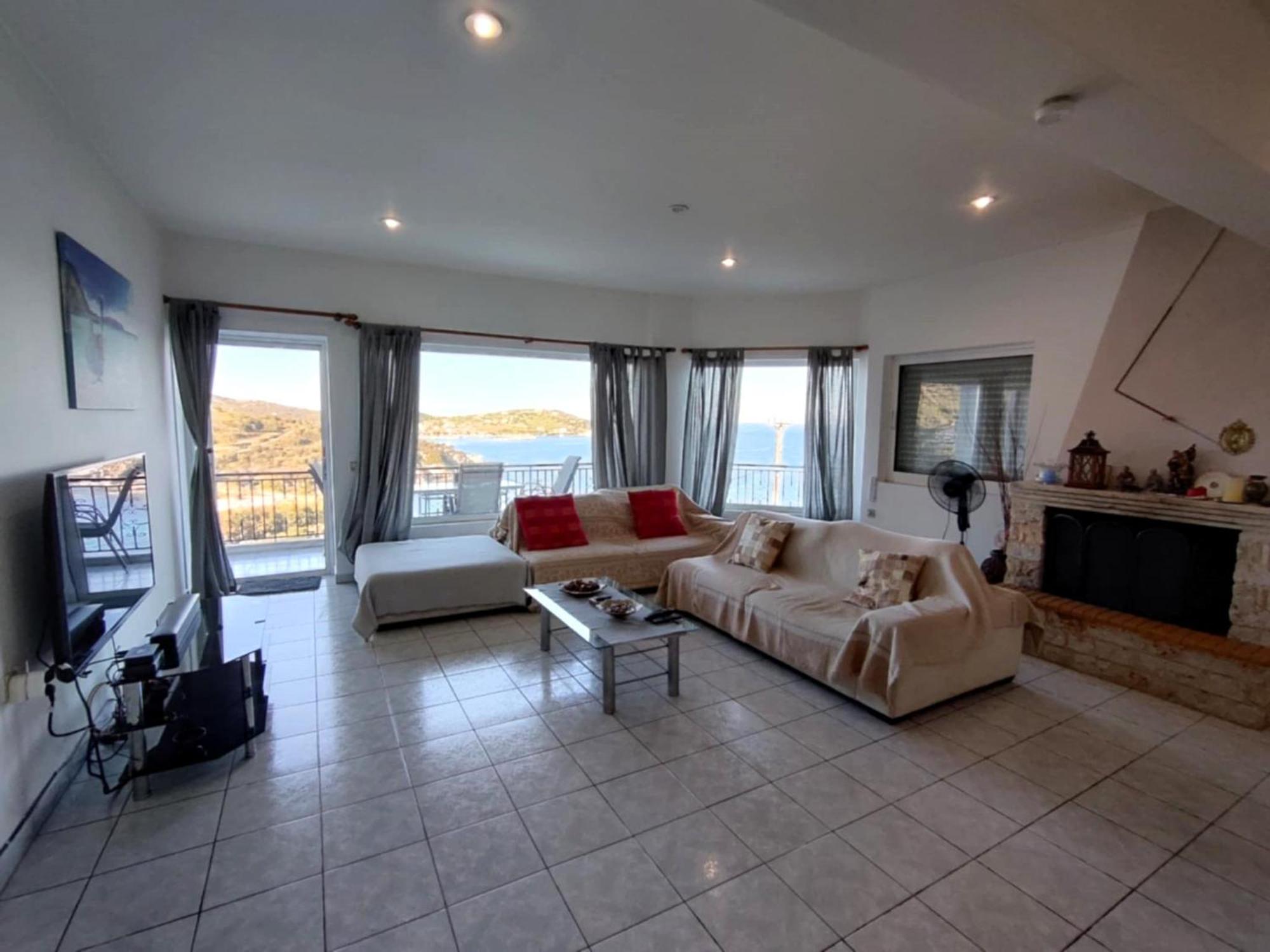 Aegean Beachfront Petriaí Kültér fotó